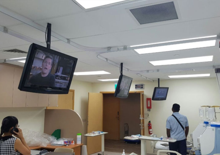 TV Mount Solutions in Health Care