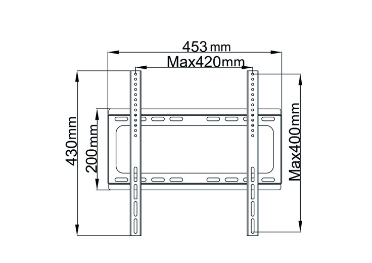 43 Inch Led TV Wall Stand