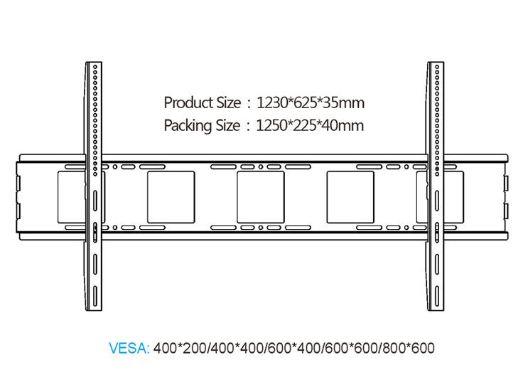 Heavy Duty TV Mount