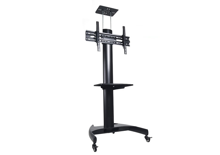 Height Adjustable TV Floor Stand