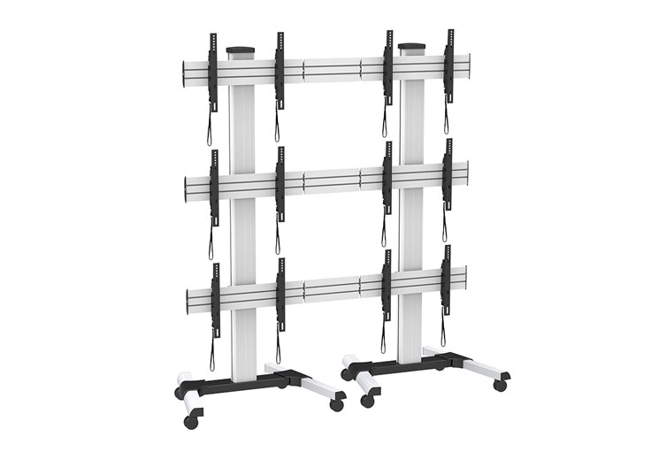 Video Wall Stand with Wheels